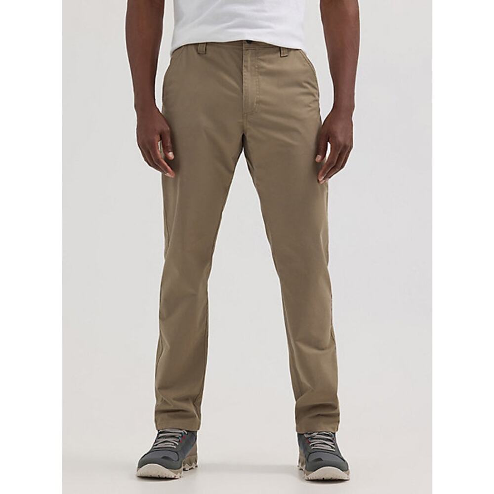 Wrangler Men’s Khaki Outdoor Stretch Pants 36x32 Casual Travel Workwear